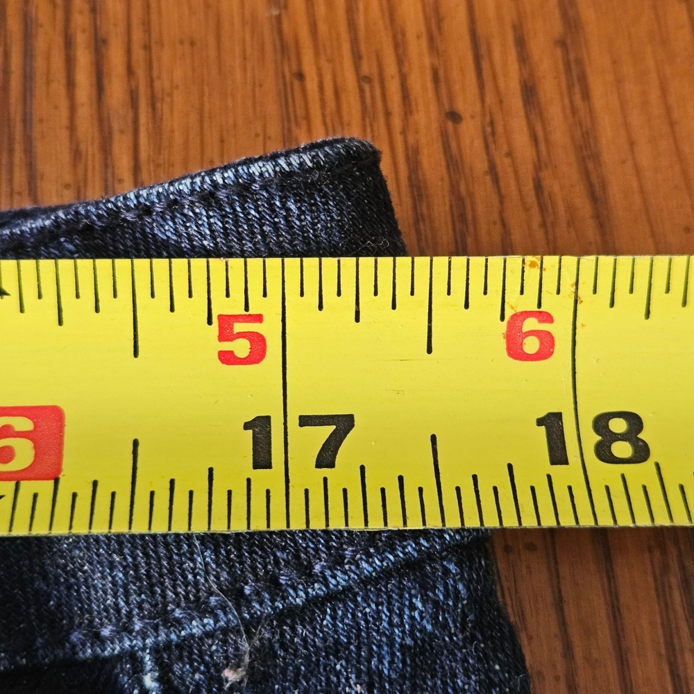 Coldwater Creek Women Bootcut Jeans Dark Wash Size 14 Cotton Blend - Picture 7 of 9